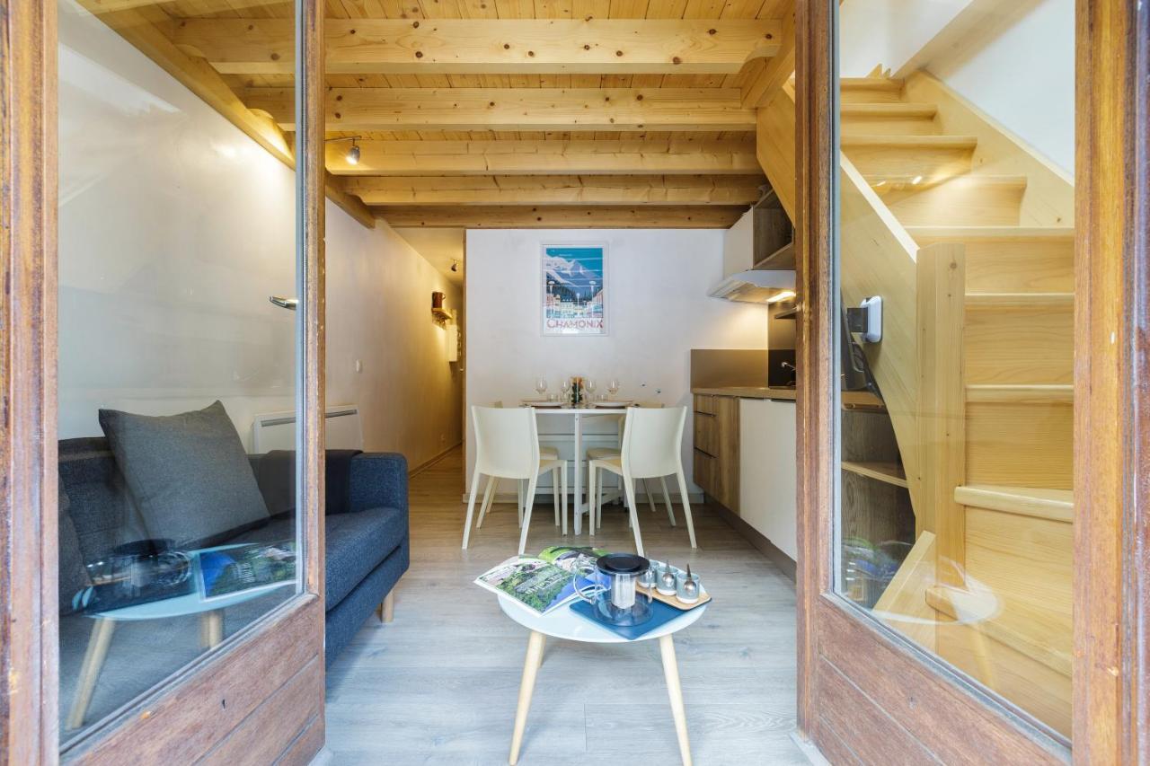Central Duplex Apartment - Blanc Neige - Happy Rentals Chamonix Extérieur photo